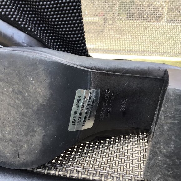 Vero Cuoio Black Leather Boot - Picture 2 of 2